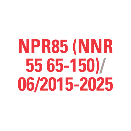 NPR85 (NNR 55 65-150) 06/2015-2025